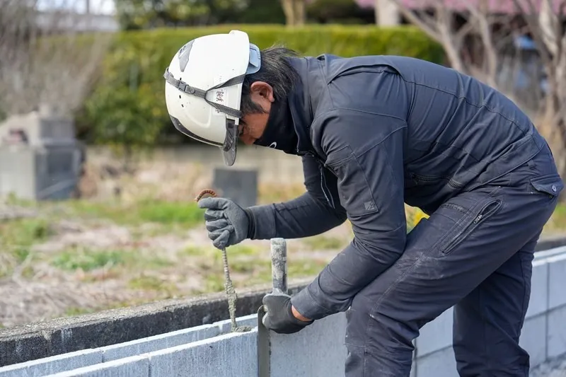 人とのつながりを重視しつつ施工